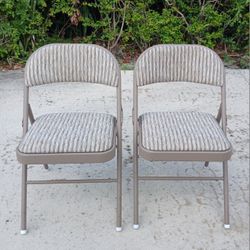 FOLDING CHAIRS-MANY AVAILABLE-$15 ea Or at My Discretion...