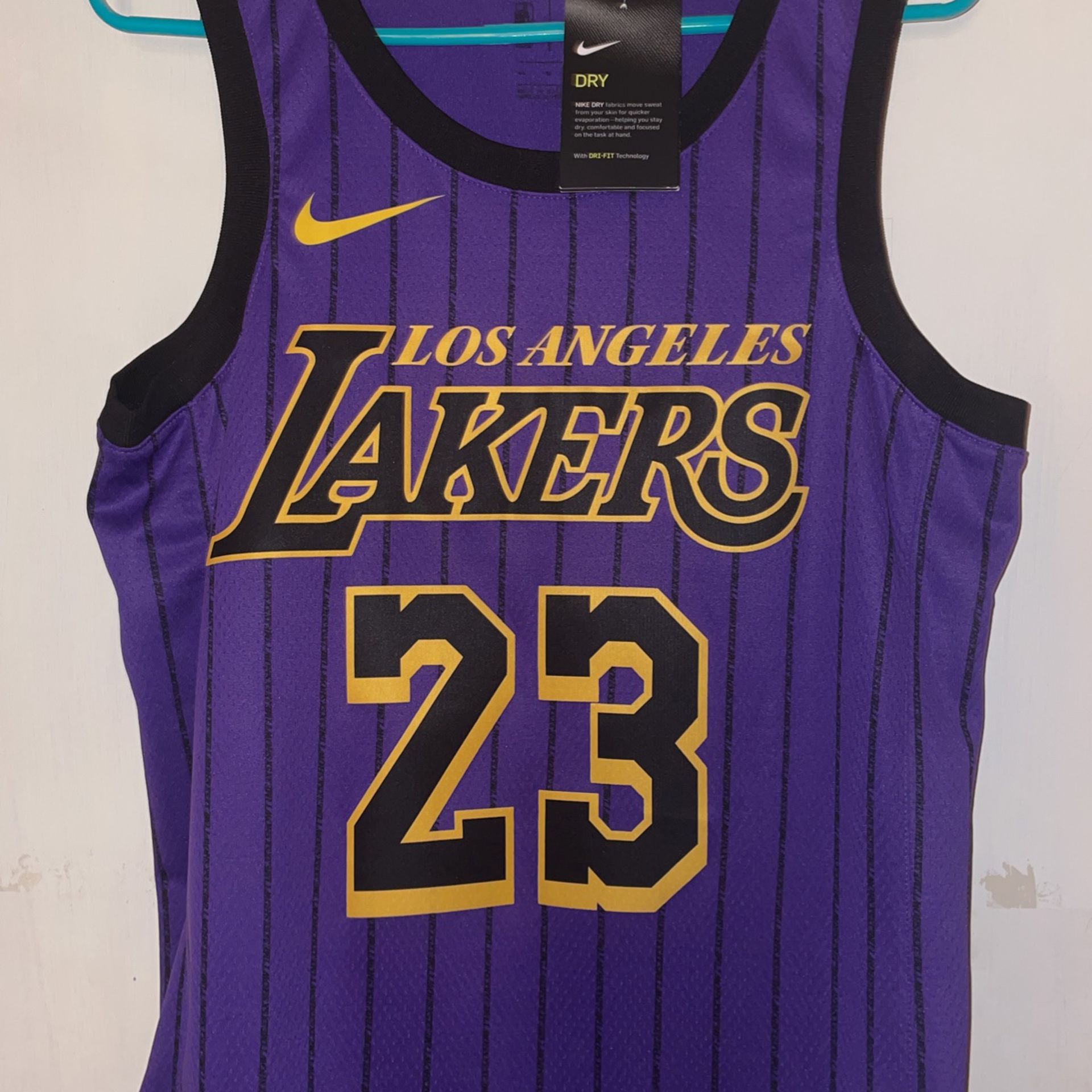 Nike LeBron James LA Lakers City Edition Swingman Jersey