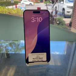 iPhone 15 Pro Max 256GB – Black Titanium 🖤📱