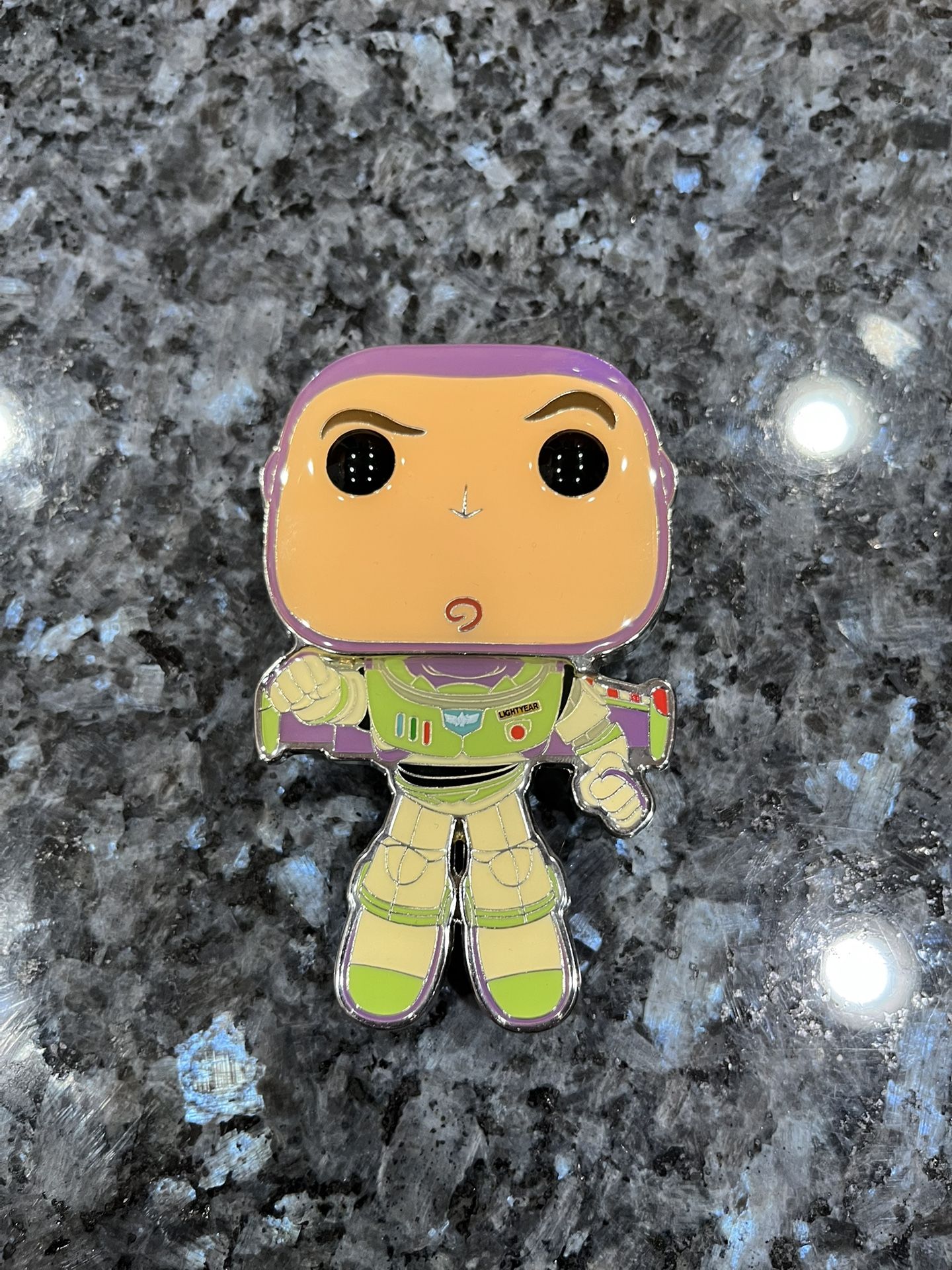 Funko Pop Disney Pixar Toy Story Buzz Lightyear Enamel Large Pin, Brand New No Box