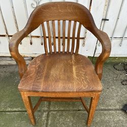 Antique Office/court Room Chair