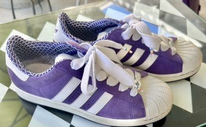 Adidas Size 7.5 7 1/2 Women’s Purple Shoes