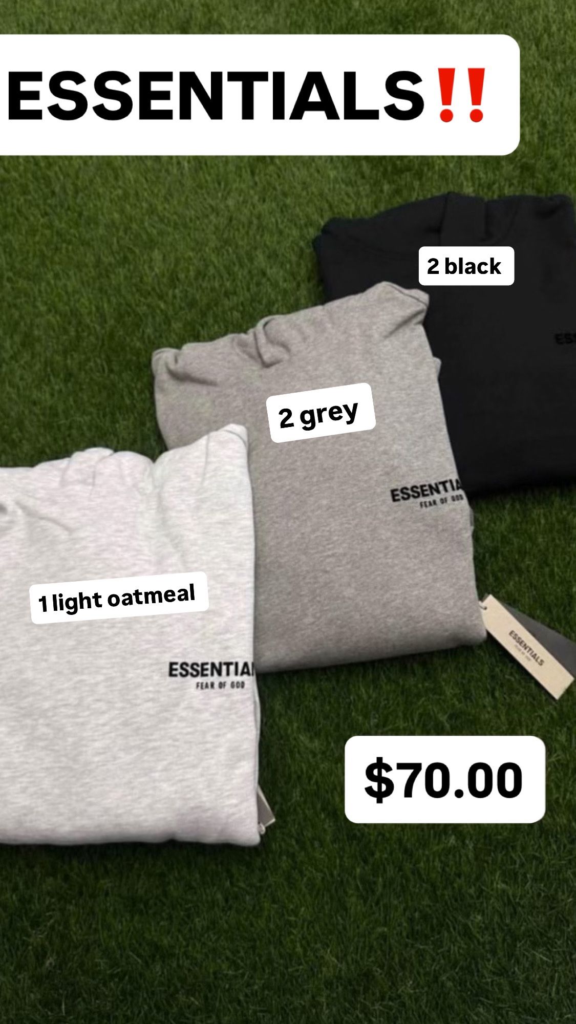 ESSENTIALS HOODIE “GOODPRICE”