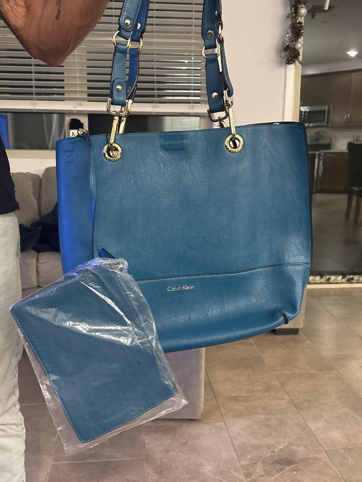 Calvin Klein Leather Handbag