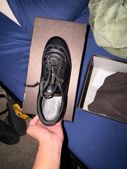 Gucci Black GG Sneakers – With Original Box