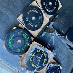 new bumper weight plates 260 pounds