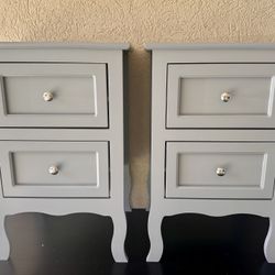 Gray Nightstands/End Tables