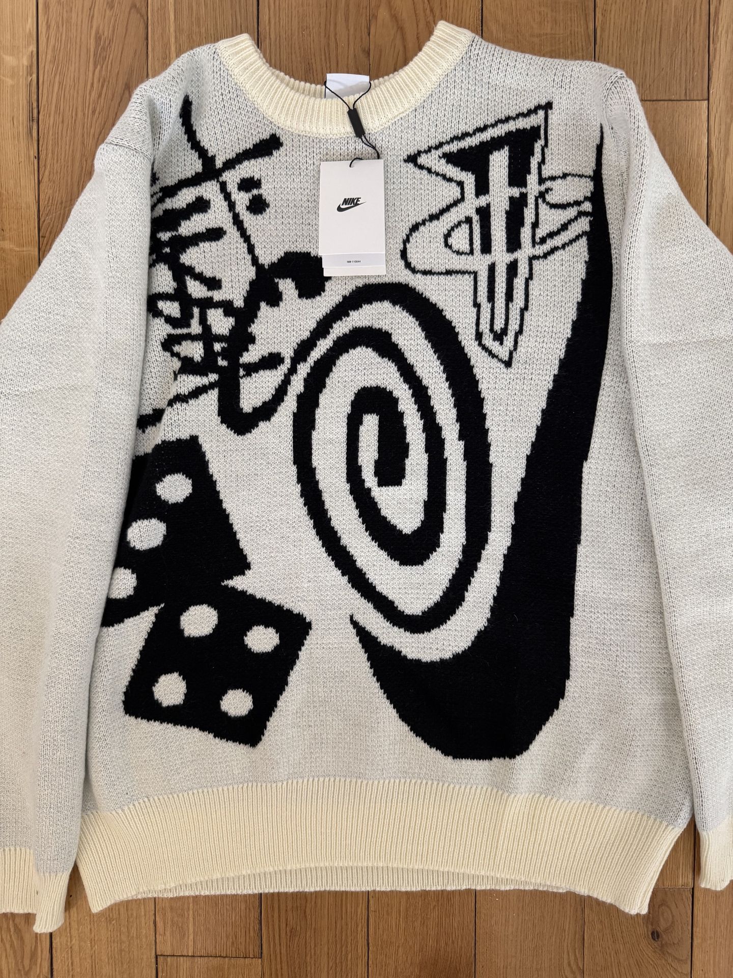 Stussy x Nike Icon Knit Sweater size medium