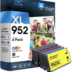 ESTON 952XL Ink Cartridges Combo Pack Replacement for Ink 952 XL Ink Cartridges Compatible for OfficeJet Pro 8 7 8 8 8