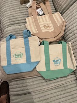 Small Trader Joe’s canvas bags