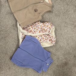 Fleece Vests Size 3T