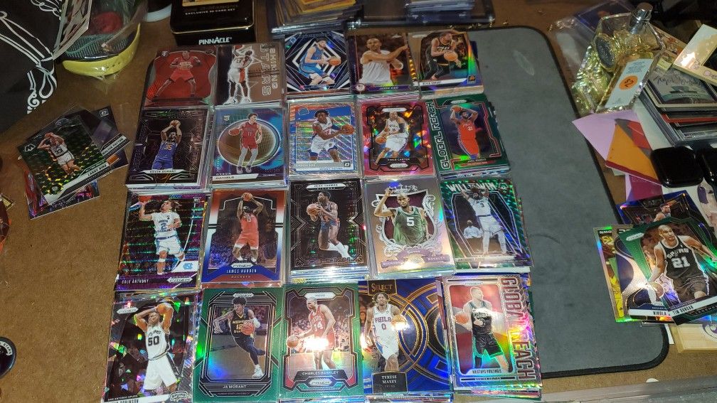 Lot Of 800 NBA BASKETBALL Refractors Colored Prizm Cards All For $200