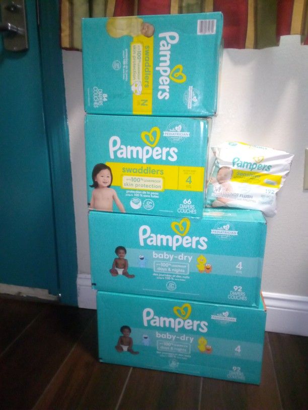 Pampers Diapers 