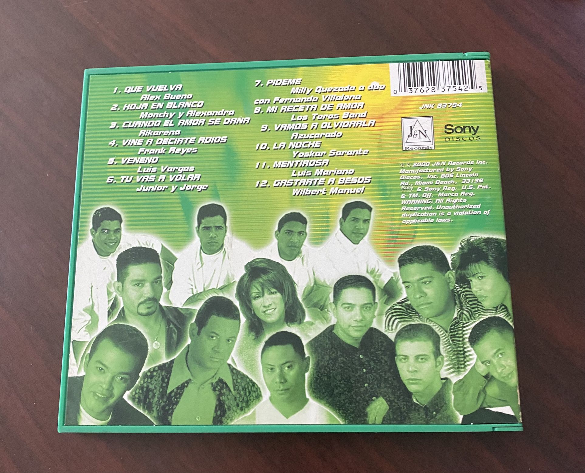 2002 Bachata Hits LATIN CD , Great Music !! for Sale in Midway