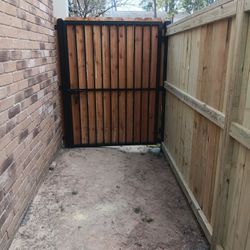 New Fence And Gate