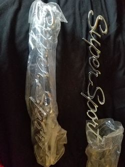 Chevy Super sport emblems