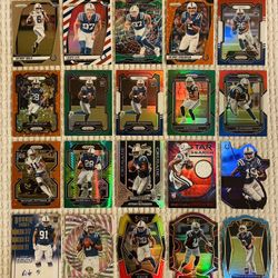 Indianapolis Colts 36 Card Football Lot! Rookies, Prizms, Parallels, Autographs, Memorabilia, Short Prints, Variations & More!