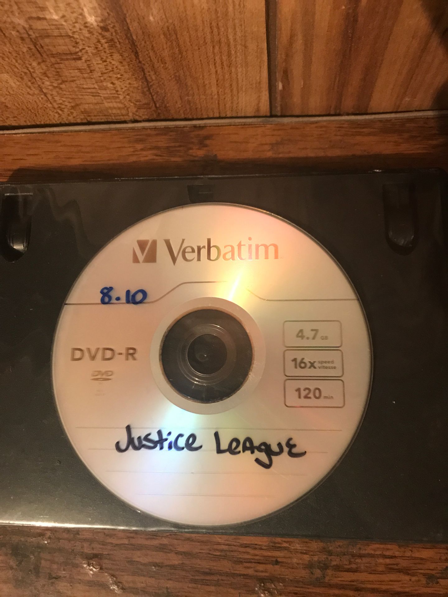 Justice league dvd