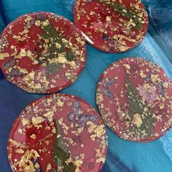 Beautiful Resin Coasters 