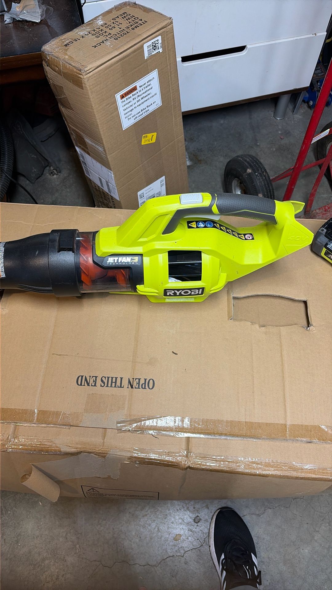 Ryobi 40v Leaf Blower(Battery Not Included)