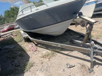 Boat and trailer