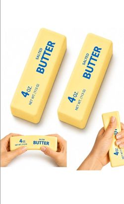 2PCS Butter Squishy Fidget Toys | Soft Stress Relief Squeeze Anxiety Toy