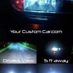 Hid Conversion Kit - Led Headlight Bulbs H11 9007 H9 H16 5202 H13 9008 H4 Dodge Chanllenger Cadillac Escalade 881 Mustang Fogs Headlight Bulbs Replace