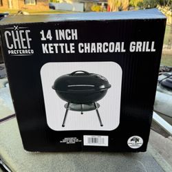 Chef Preferred 14 Inch Kettle Charcoal Grill