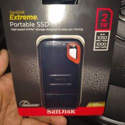 Sandisk Extreme 2TB Portable SSD