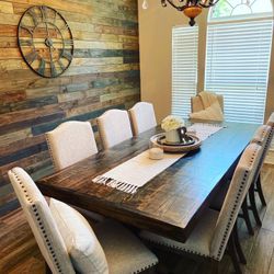 Farmhouse Dining Table 