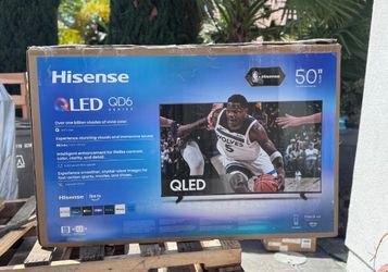50” Hisense smart 4k Qled hdr tv 