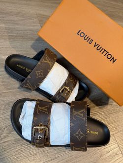 LV Slides Bom Dia Flat Comfort Mule
