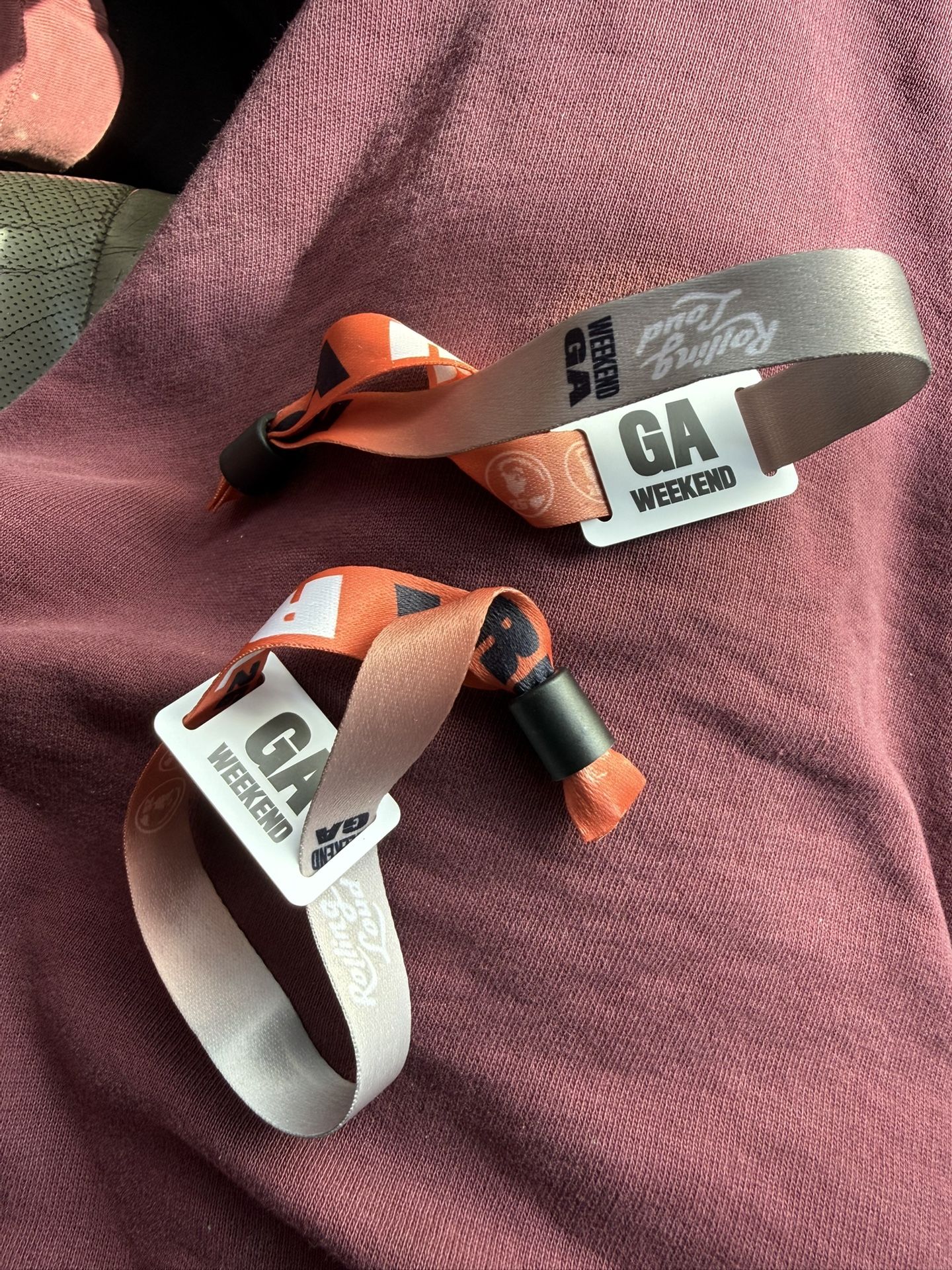 Rolling Loud Wristbands