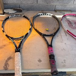 Wilson , Prince , Dunlop ,Babolat ,tennis Rackets 