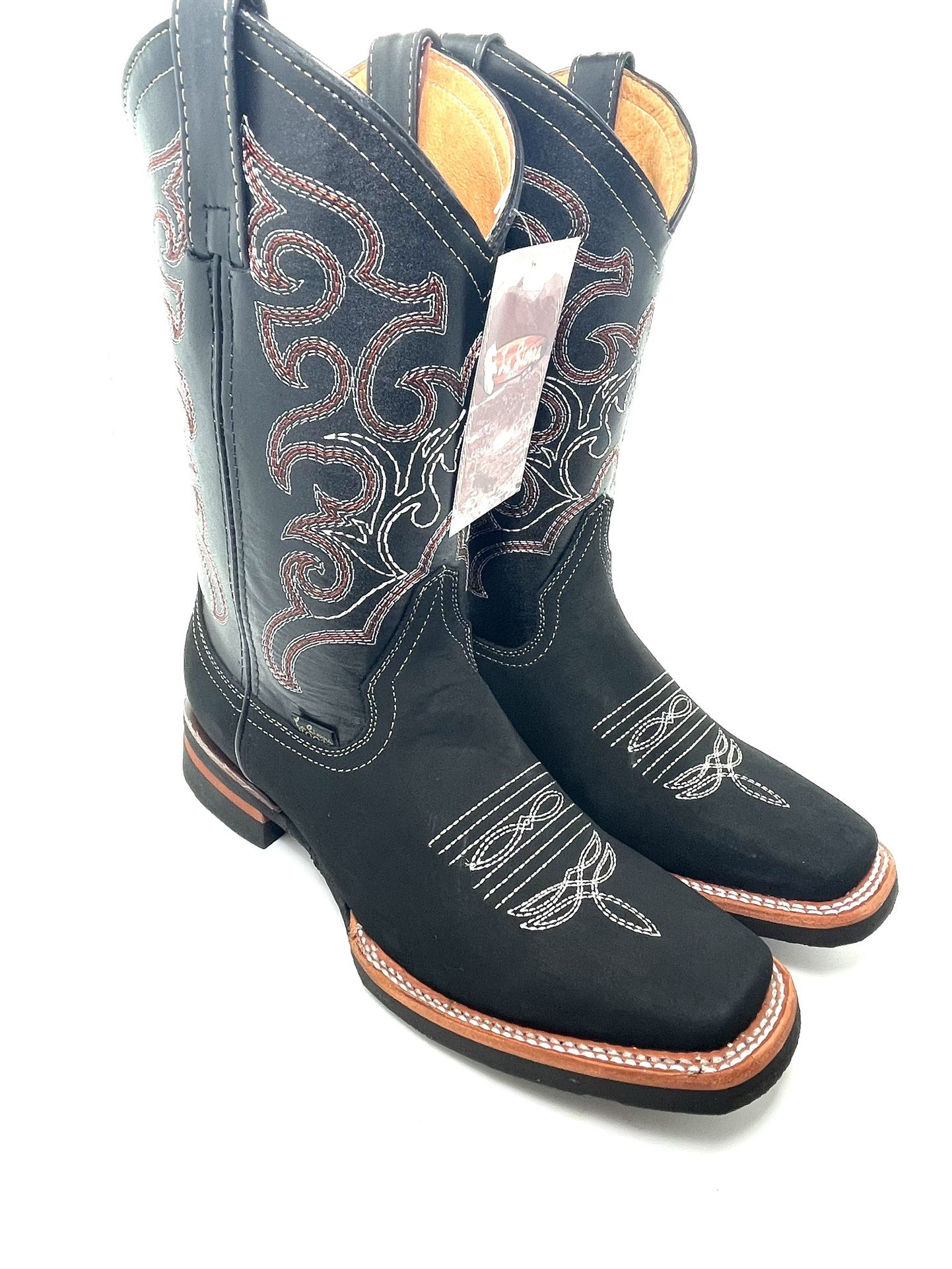Bota Rodeo De Piel Nubuck - Nubuck Leather Rodeo Boots 