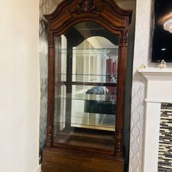 Wood/Glass Display For Things Home Decor I Have Two Available Each 200$ 