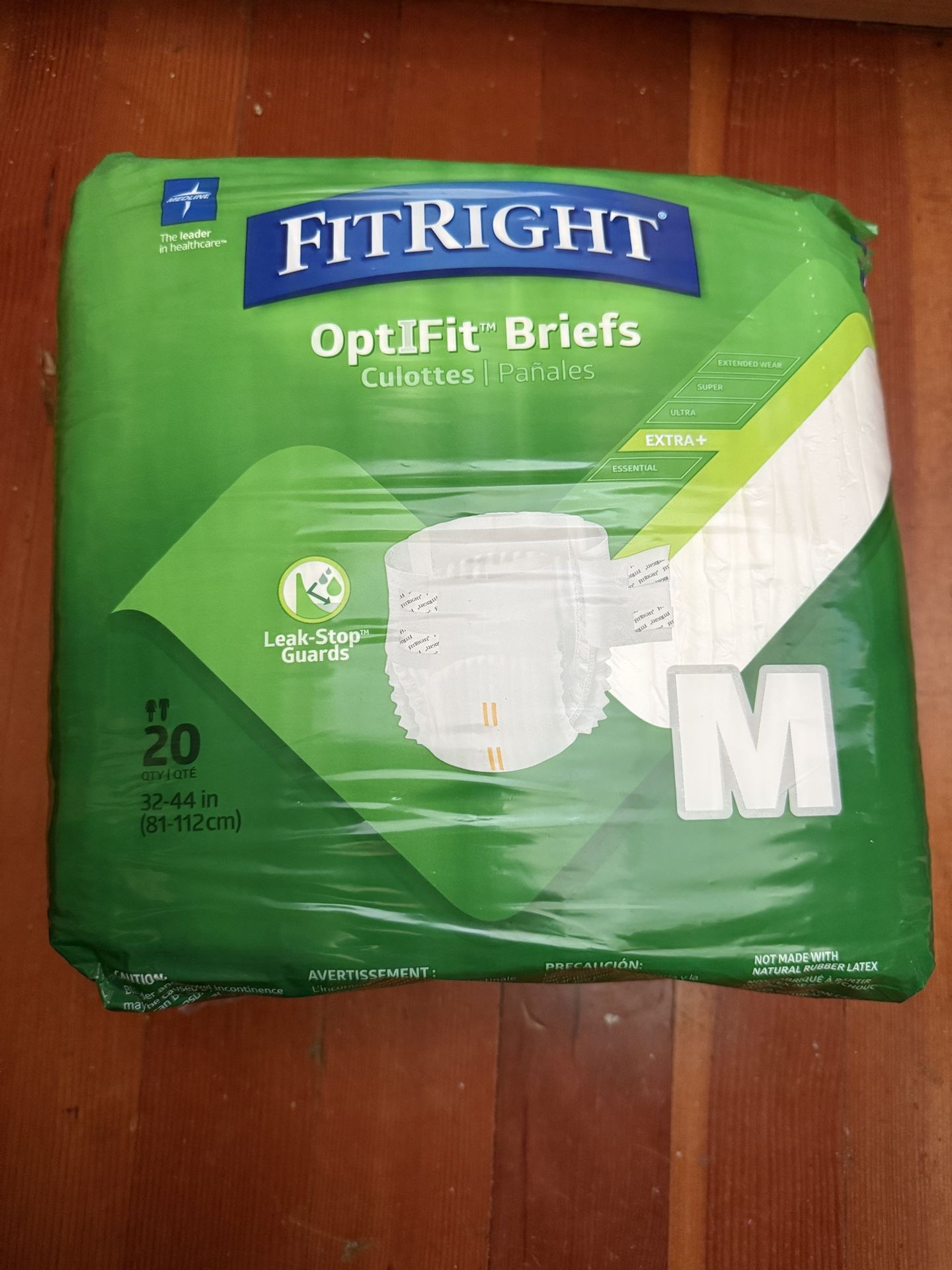Adult Urinary incontinence Briefs Medium Size