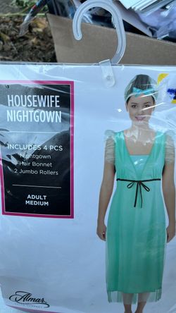 Housewife Nightgown Costume Adult Medium