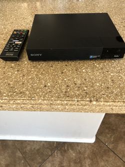 Sony blue-ray DVD player