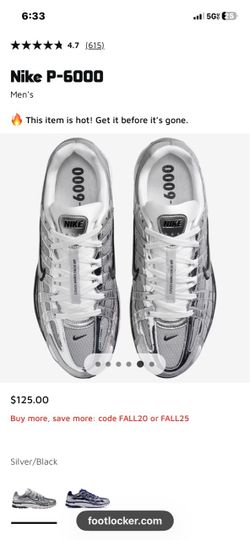 Nike p 6000