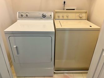 GE Dryer and Top-Load Washer Washing Machine