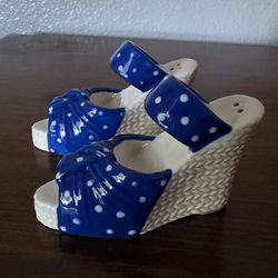 Grasslands Road Vintage Boho Wedges Salt And Pepper Shakers