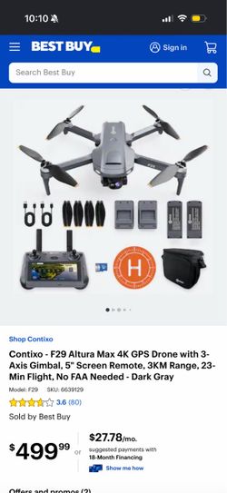 New Drone Max 4K GPS