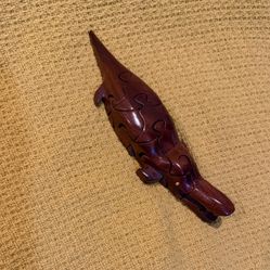 Wooden Alligator Puzzle hand carved from Cambodia  