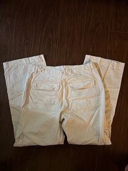 White Cargo pants