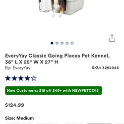 Medium Large Dog Crate