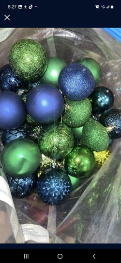 Christmas Ornaments 85 In Total 