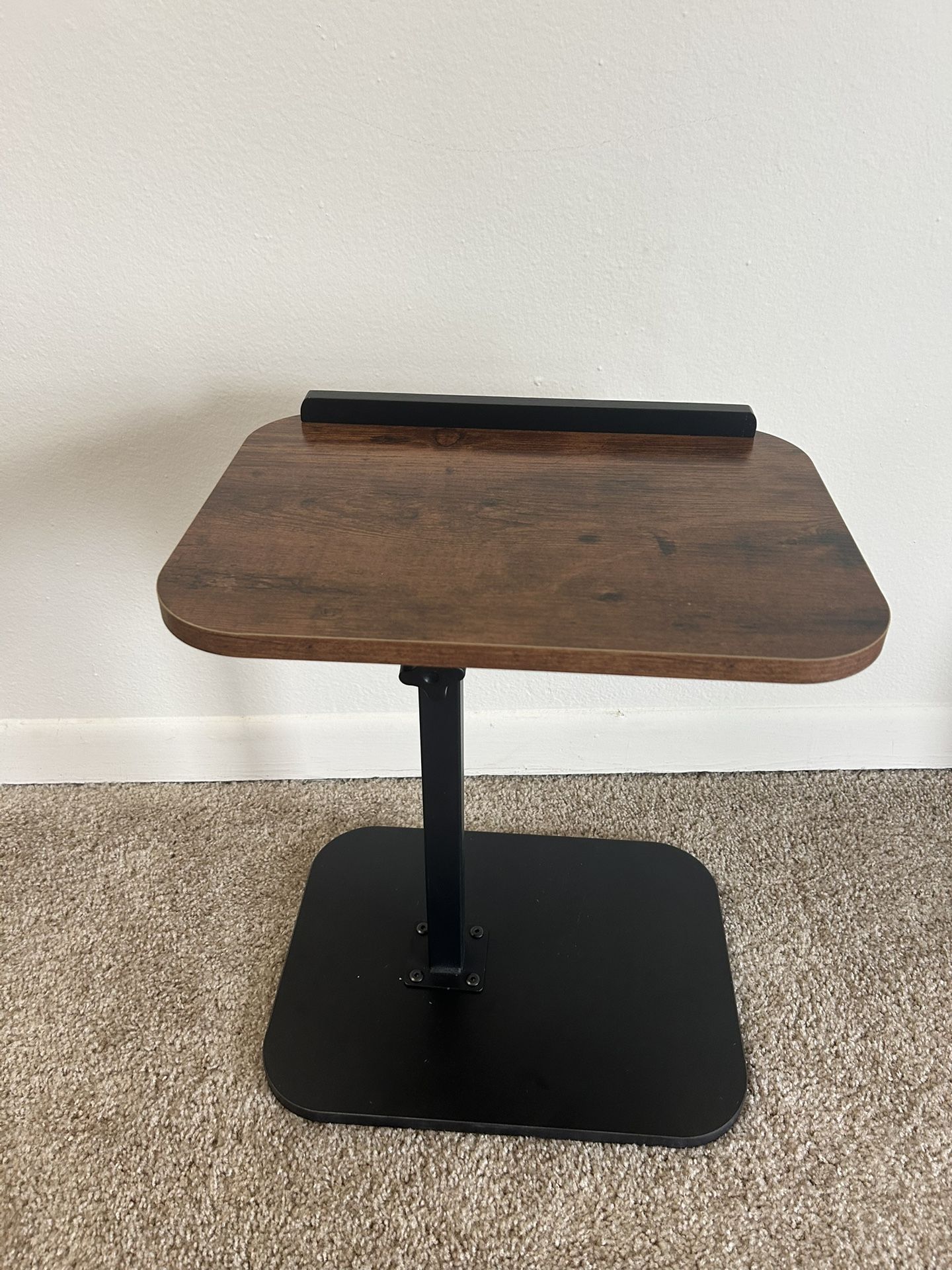 Adjustable C shape Side, End Table 360° Swivel