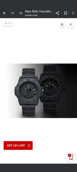 Luminox Navy Seals Blackout 200m Dive Watch