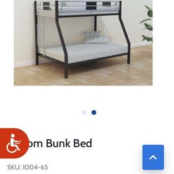 Metal Bunk Bed! 